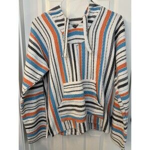 Original Senor Lopez Woven Baja Hoodie - Size Medium